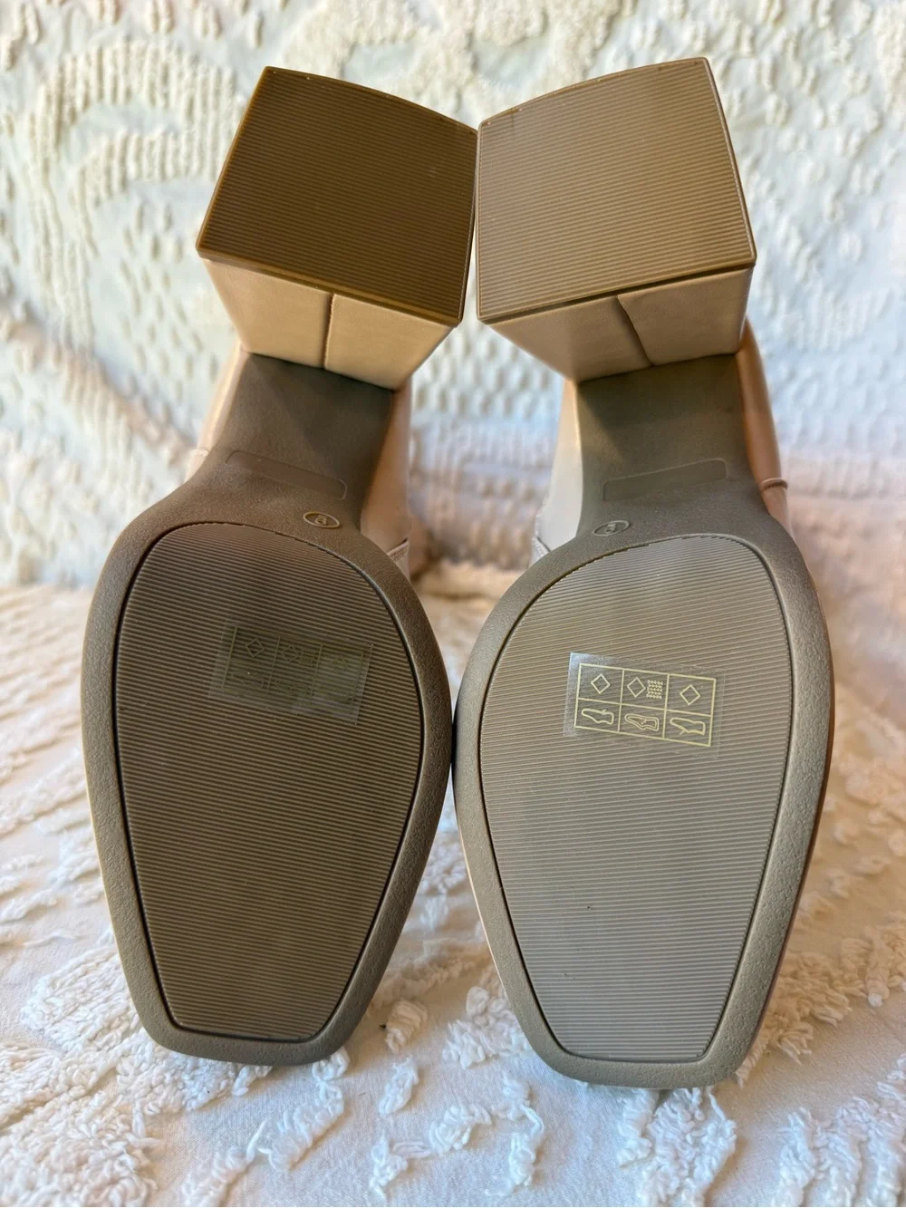 Journee Collection Over-the-Knee Platform Block Heel Boots in Nude #714